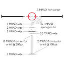 Денний приціл Hawke Endurance 30 WA 1-4x24 (Tactical IR Dot), фото 3