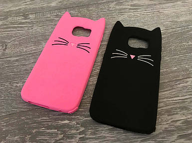 Гумовий 3D чохол для Samsung Galaxy S6 G920 Усики