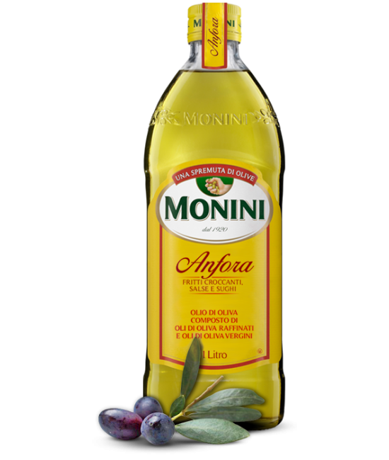 Оливкова олія рафинированое Monini anfora 1л