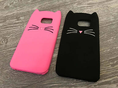 Гумовий 3D чохол для Samsung Galaxy S7 Усики