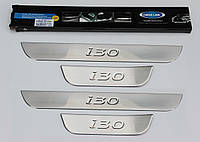 Hyundai i30 5D (2012-) Дверні пороги 4шт