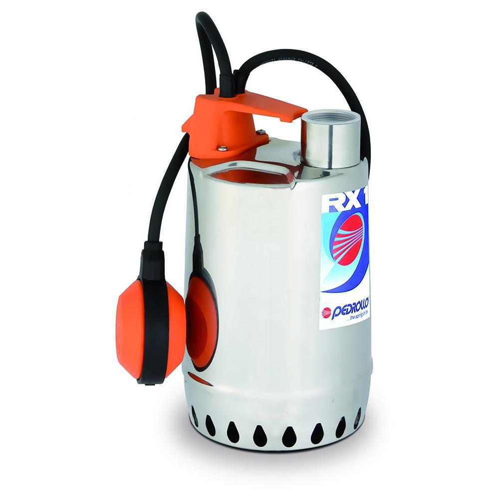Pedrollo RXm 1 (нерж) (ан. КР 250) 10м, 250 Вт, 8,4 м3/ч, 7,5 м Насос, погружной,