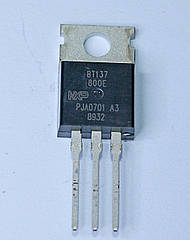 Симістор BT137-800E (TO-220AB)