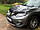 Мухобойка, дефлектор капота Nissan X-Trail T-32 2014- (Sim), фото 6