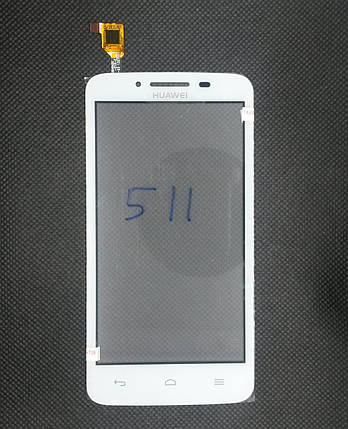 Cенсорний екран HUAWEI Ascend Y511 WHITE (тачскрин, сенсор), фото 2
