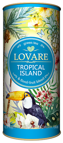 Чай Lovare Tropical Island (Тропічний острів) 80 гр. тубус