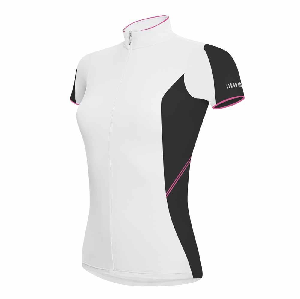 Велокофта ZeroRh велокофта жіноча mirage w jersey white-black-deep pink (MD)