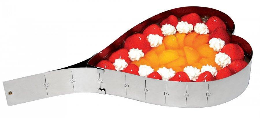 Форма розсувна Сердце, фото 1