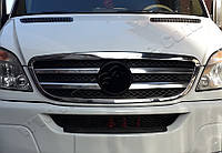 Mercedes Sprinter (2006-2013) Накладки на решітку радіатора 4шт