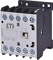 Контактор миниатюрный CEC 07.10 24V AC (7A; 3kW; AC3)