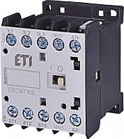 Контактор миниатюрный CEC 07.10 24V DC (7A; 3kW; AC3)