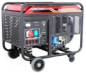 Генератор дизельний 3-х фазний WEIMA WM12000CE3 (12 кВт, 3 фази) Безкоштовна доставка
