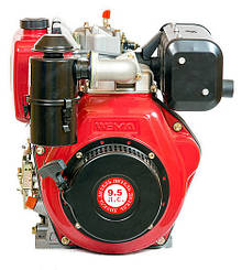 Двигун дизельний WEIMA WM186FВ (9,5 л. с., шліци Ø25мм, L=33мм, ручний старт)