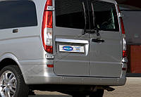 Mercedes Vito W639 (2003-) Накладка над номером на багажник - 2-дв. з лого