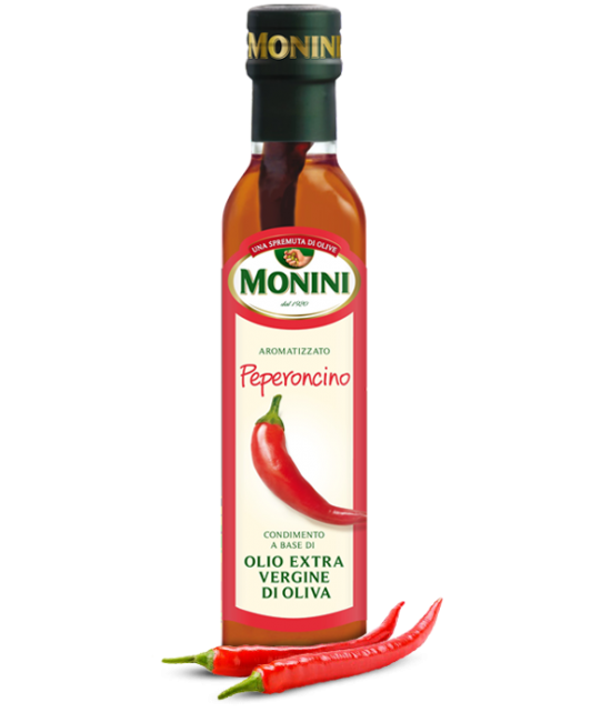 Оливкова олія Monini Peperoncino olio extra vergine di oliva 0,250 л