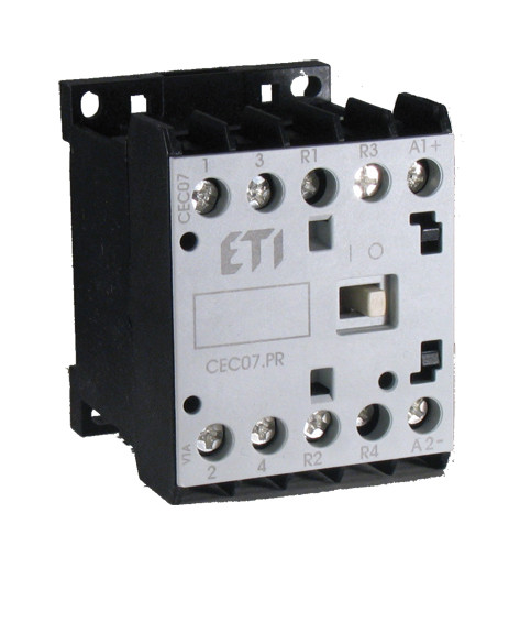 Контактор мініатюрний CEC 07.10 400V AC (7A; 3kW; AC3)