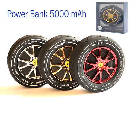 Power bank "Колесо" 5000 mAh, фото 2