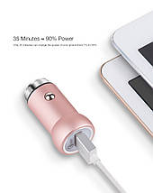 Автомобільна зарядка HOCO Z4 на 1 USB (2.1A) (3 кольори), фото 3