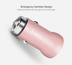 Автомобільна зарядка HOCO Z4 на 1 USB (2.1A) (3 кольори), фото 6