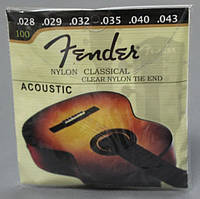 Струни для класичної гітари Fender 28-43