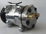 Компресор кондиціонера універсальний, аналог SANDEN, 5Н14, А2, 12 V, ACTECmax, фото 3