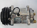 Компресор кондиціонера універсальний, аналог SANDEN, 5Н14, А2, 12 V, ACTECmax, фото 4
