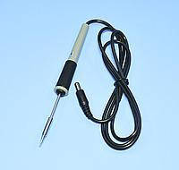 Паяльник змінний для станції ZD-927 із сірою пластиковою ручкою ZD-20A (12V, 8W)