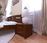 Ліжко односпальне від "Wooden Boss" Токіо (спальне місце 80х190/200), фото 3