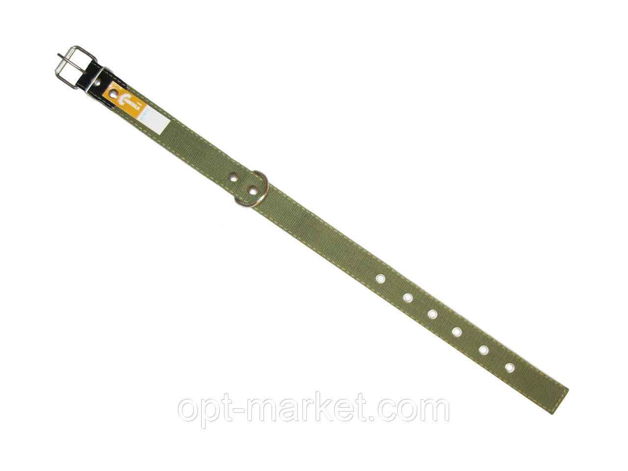 Нашийник брезентовий подвійний із кільцем 35 мм, фото 1