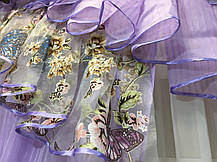 Шторний набір "Анжелика" No2 (штори+ламбрікен + тюль + підхоплення), фото 4