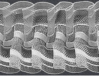 Тасьма для штор тюлі прозора у роздріб і оптом