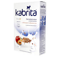 Kabrita гречневая молочная каша c яблоком и абрикосом от 5 мес.,180г