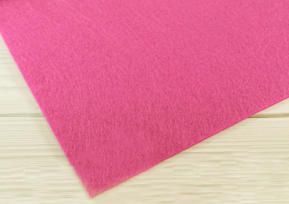 Китайський жорсткий фетр 1,2 мм (20х30 см) — No8 Рожевий
