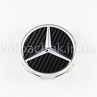 Колпачок на диски Mercedes-Benz карбон A2204000125 (75мм)