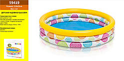 Басейн надувний INTEX 59419 Волночки, 114х25 см