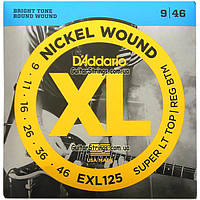 Струны D'Addario EXL125 Nickel Wound 9-46