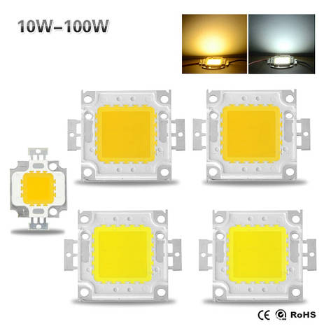 LED-модуль 100-вт надяскравий потужний світлодіодний чип LED Epistar для прожекторів, фото 2