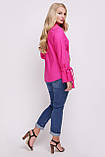 Блуза жіноча Агата малина, фото 3