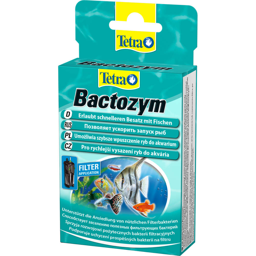 Tetra Bactozym 10 таб. — підготовка води в акваріумі, фото 1