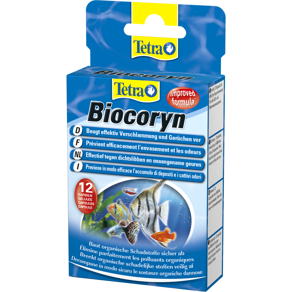 Tetra Biocoryn 24 таб. на 1200 л — для розкладання органіки в акваріумі