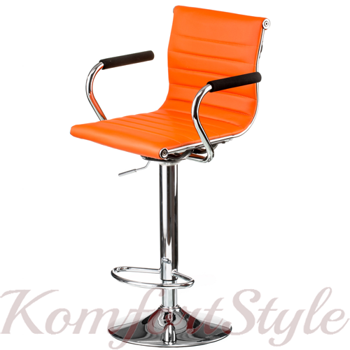 Барний стілець Bar orange platе