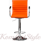 Барний стілець Bar orange platе, фото 2