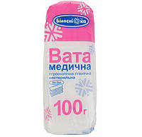 Вата медицинская (100 г)