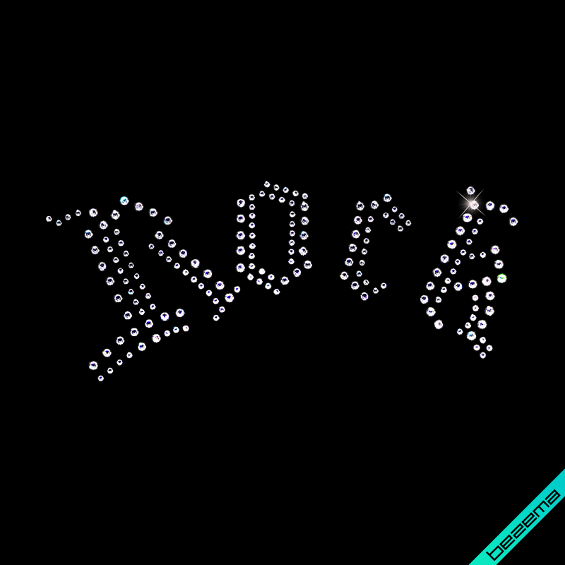 Дизайн на бандани Rock (Скло,6мм-біл.,4мм-біл.)