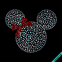 Переводки на сапоги термо Mickey Mouse (Стекло,2мм-красн.,2мм-бенз.,3мм-бенз.)