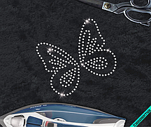Термопринты на штори Метелик (Скло,2мм-біл.)