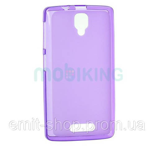 Силіконовий чохол-накладка для Lenovo A319 (Violet), фото 2