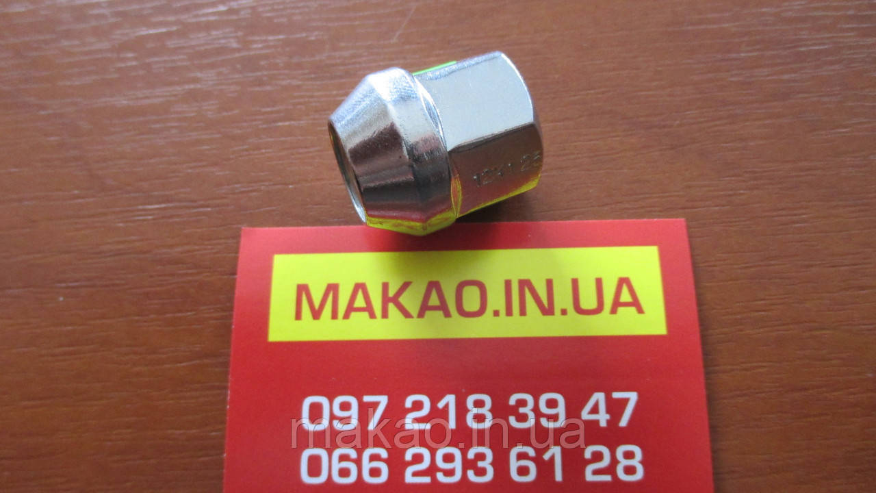 Гайка колісна ключ 19м 12х1,25 Ford, Nissan