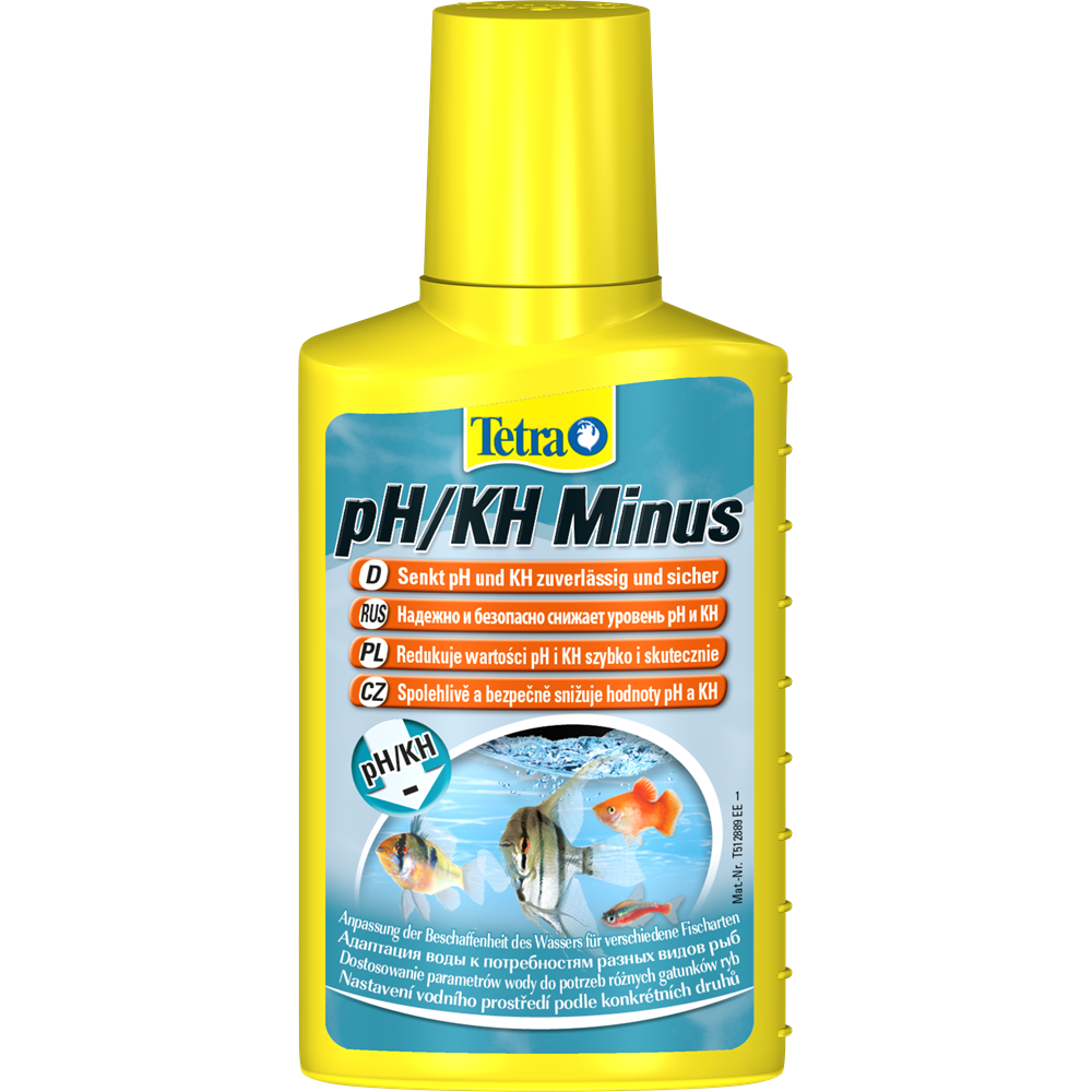 Tetra pH/KH Minus 100 мл на 400 л — для зниження pH і КН в акваріумі