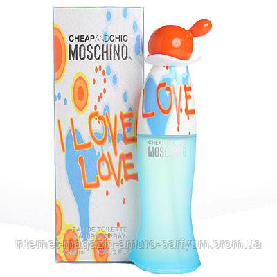 Moschino I Love Love духи женские 50мл от Линейр (Lineirr 45) - фото 2 - id-p54912714